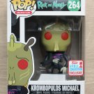 Funko Pop Rick And Morty Krombopulos Michael NYCC + Free Protector