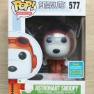Funko Pop Peanuts Astronaut Snoopy SDCC + Free Protector