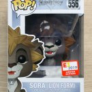 Funko Pop Disney Kingdom Of Hearts Sora Lion Form E3 + Free Protector