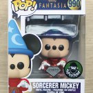 Funko Pop Disney Sorcerer Mickey Diamond Glitter + Free Protector