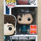 Funko Pop Stranger Things Dustin Snowball Dance SDCC + Protector