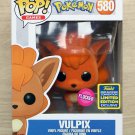 Funko Pop Pokemon Vulpix Flocked SDCC + Free Protector