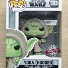 Funko Pop Star Wars Yoda Hooded + Free Protector