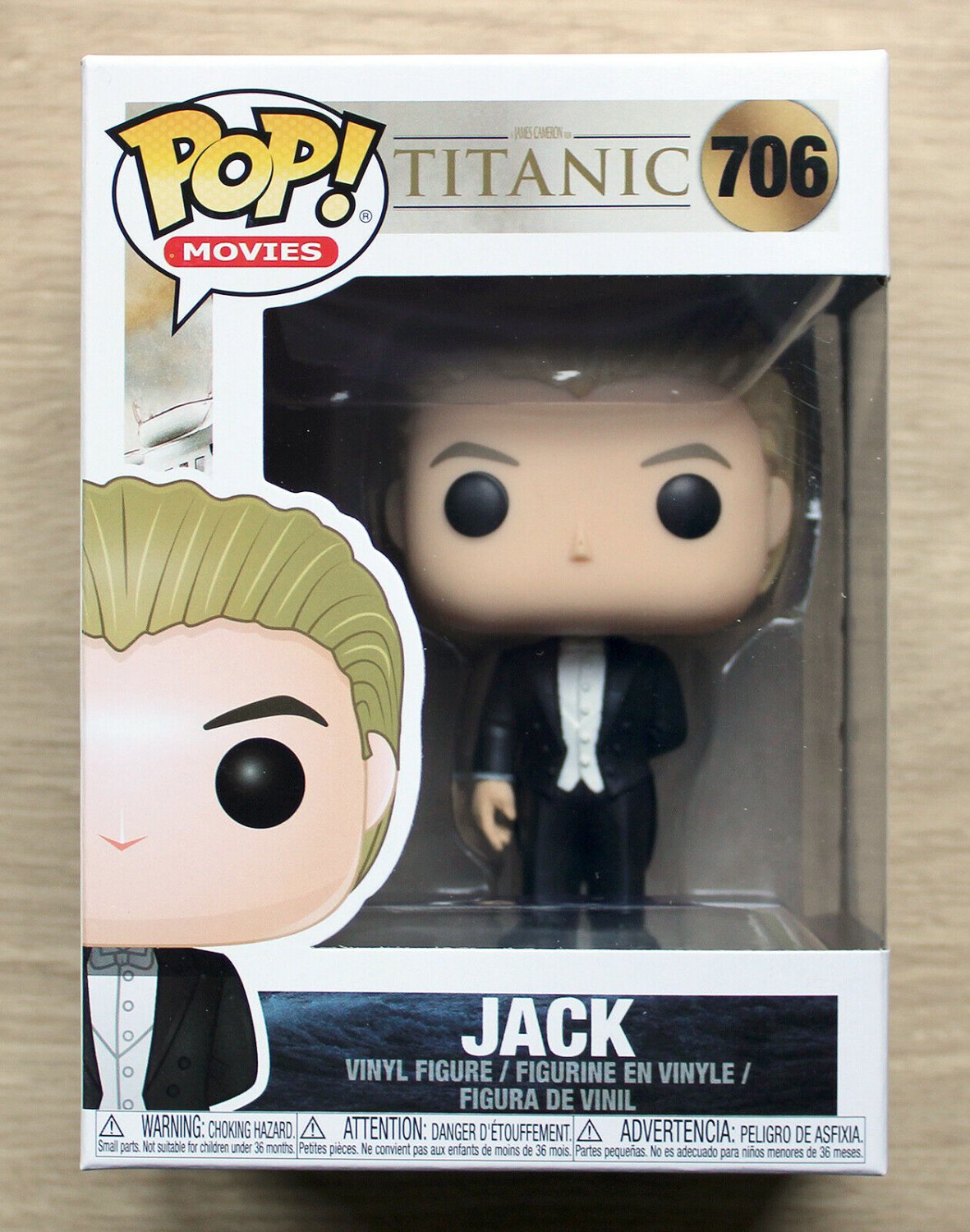 Funko Pop Titanic Jack + Free Protector