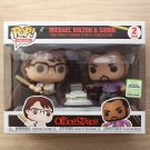 Funko Pop Office Space Michael Bolton & Samir ECCC 2 Pack + Free Protector