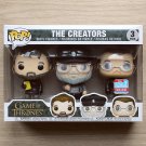Funko Pop Game of Thrones The Creators 3 Pack NYCC + Free 3 Pack Protector