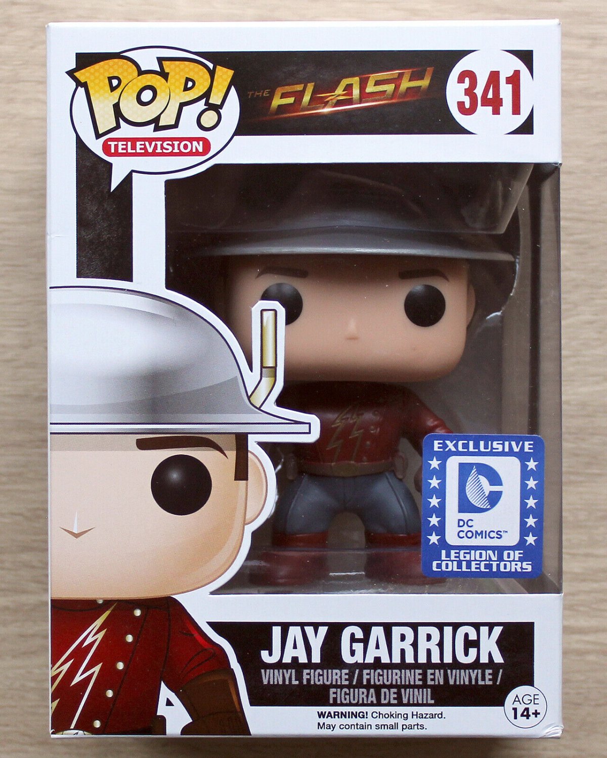 Funko Pop The Flash Jay Garrick Legion Of Collectors + Free Protector