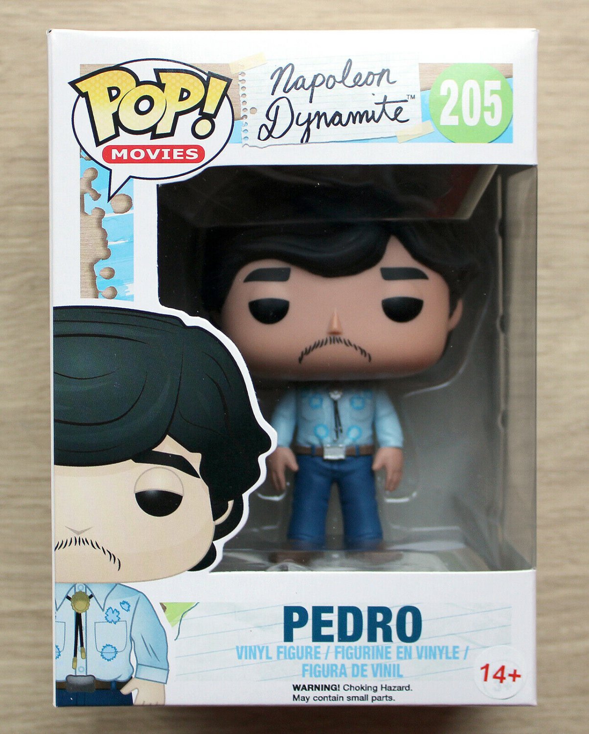 Funko Pop Napoleon Dynamite Pedro + Free Protector