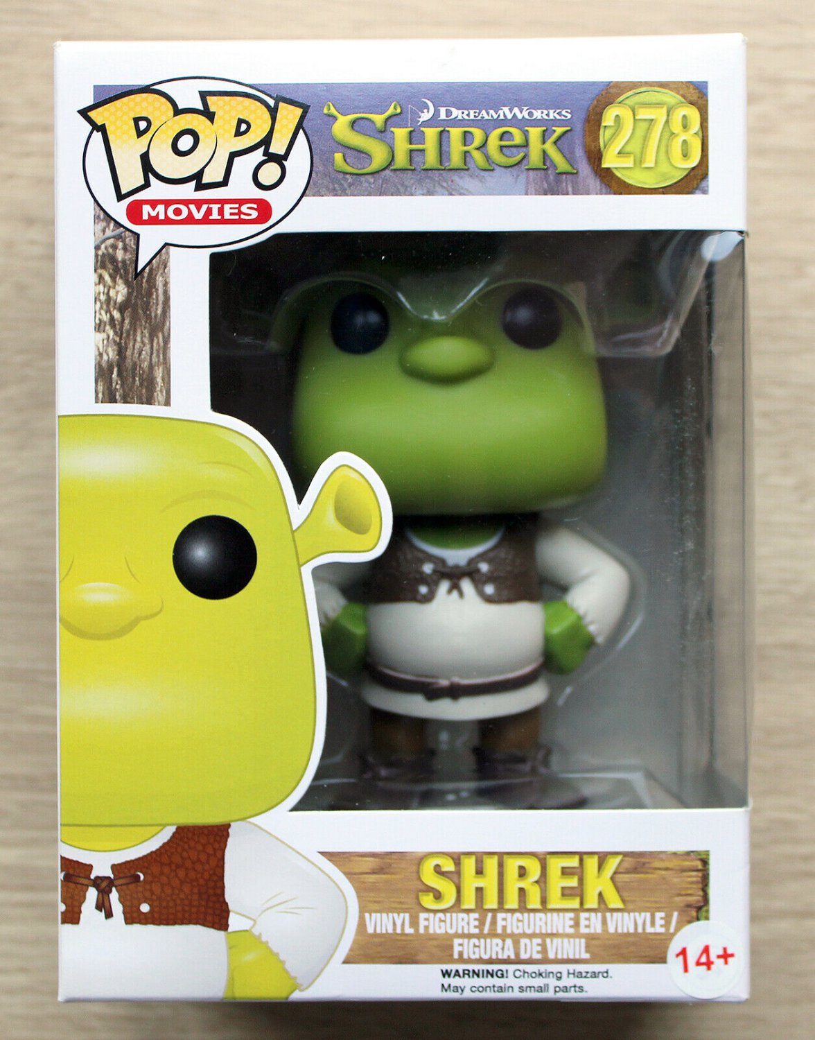 Funko Pop Shrek (Box Damage) + Free Protector