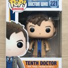 Funko Pop Doctor Who Tenth Doctor + Free Protector