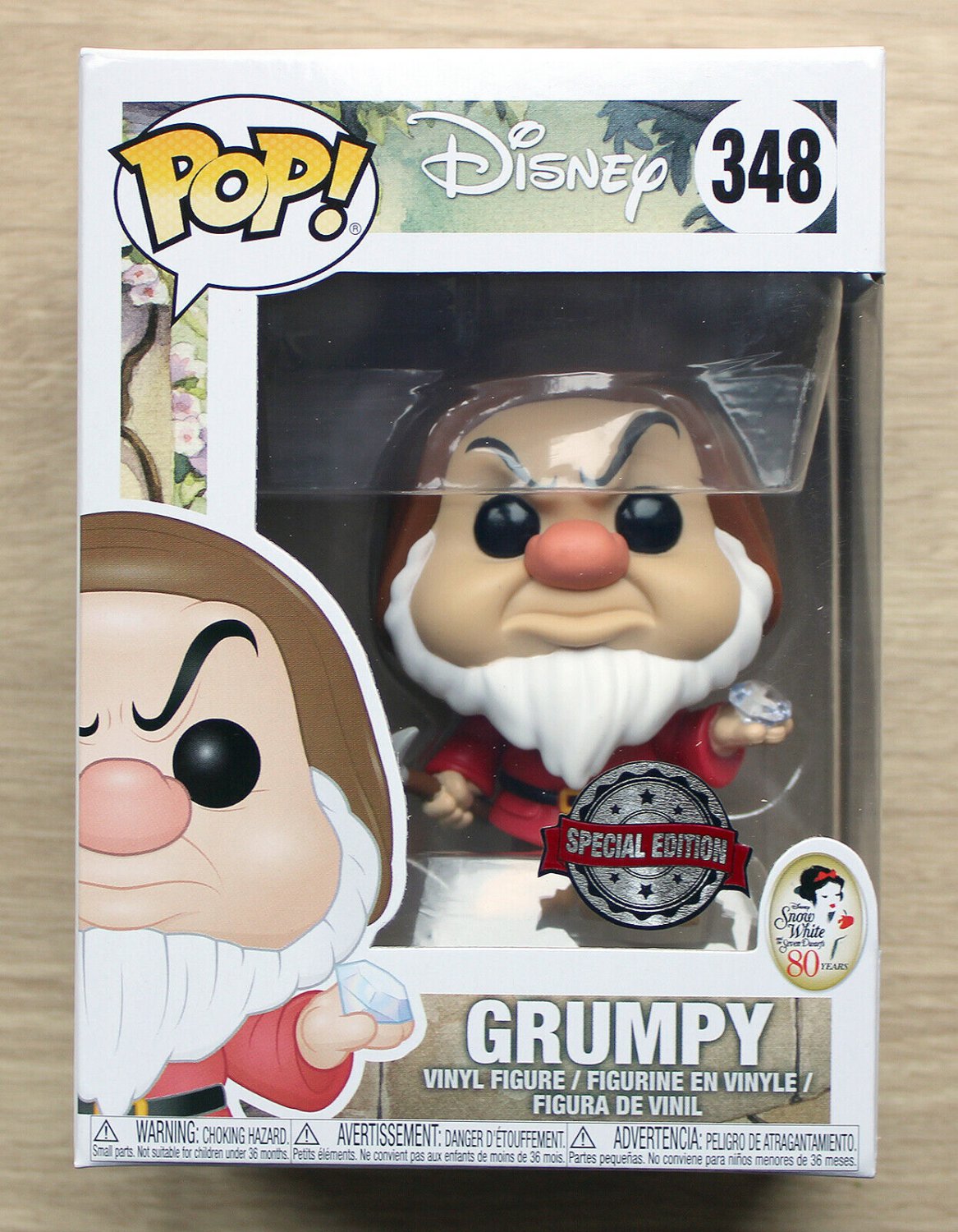 Funko Pop Disney The Princess & The Frog Dr Facilier Masked + Free Protector