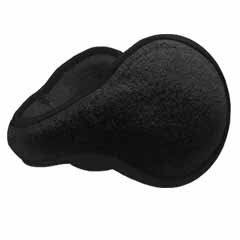 BLACK EAR WARMERS MUFFS BANDS GRIPS NEW Men Women COMPARE TO 180 180s Fleece