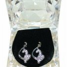 Diamond BABY PHAT ICED OUT BLING CZ EARRINGS SILVER STUD NEW