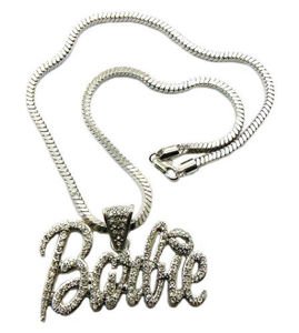 nicki minaj barbie necklace