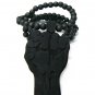 GOODWOOD BLACK POWER FIST PENDANT NECKLACE CHAIN NEW