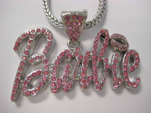 nicki minaj barbie necklace