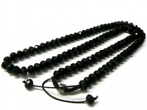RICK ROSS BLACK DIAMOND SOLITAIRE NECKLACE SHAMBALLA 30"