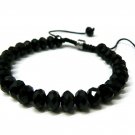 8mm Black Faux Onyx Rick Ross Shamballa Bracelet MB33