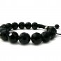 12mm Black Diamond Cut Beads Rick Ross Shamballa Bracelet
