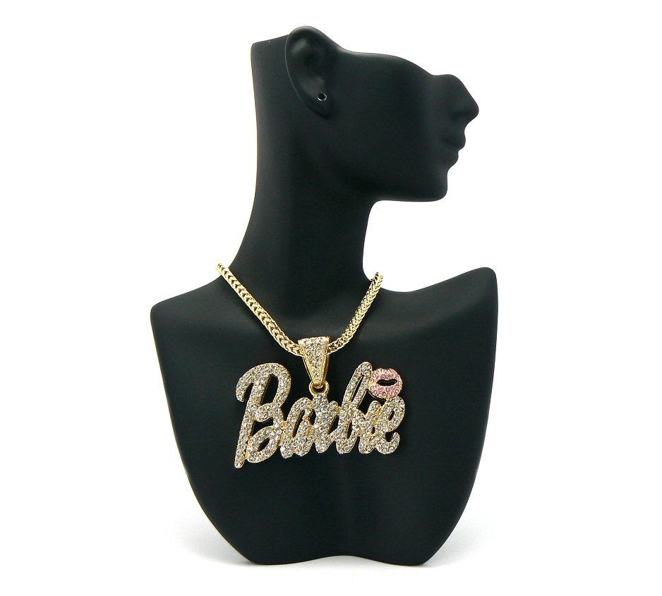 nicki minaj barbie necklace