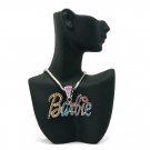 Nicki Minaj Barbie Necklace Pendant - Silver Color MP679R-M