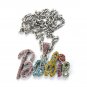 Nicki Minaj Barbie Small Necklace Pendant - Silver Color MZ34R-M