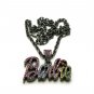 Nicki Minaj Barbie Small Necklace Pendant - Black Color MZ34H-M