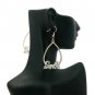 Nicki Minaj Barbie Pearldrop Hook Earrings - Silver Clear GE2R