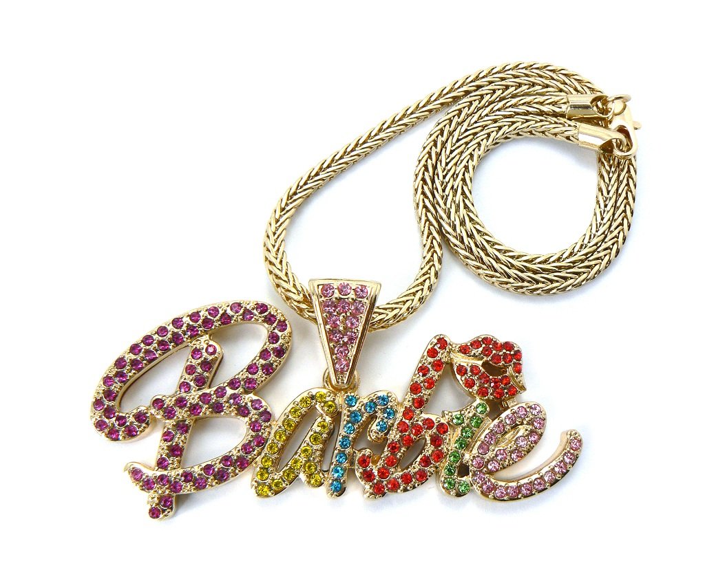 nicki minaj barbie necklace