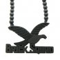 Black Wood Brick Squad Necklace Pendant Soulja Boy WJ15BK