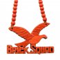 Red Wood Brick Squad Necklace Pendant Soulja Boy WJ15RD