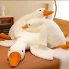Big White Goose Plush Toys, Cute Hug Duck Pillow Cushion Soft Doll Stuffed Birthday Gift