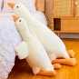 Big White Goose Plush Toys, Cute Hug Duck Pillow Cushion Soft Doll Stuffed Birthday Gift