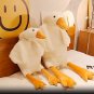 Big White Goose Plush Toys, Cute Hug Duck Pillow Cushion Soft Doll Stuffed Birthday Gift