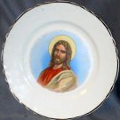 Two Jesus Plates and Nativity Scene Hanging Plaque