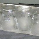 Durand Lead Crystal small mugs 6 Pack