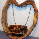 Wood and Metal Craft hanging heart