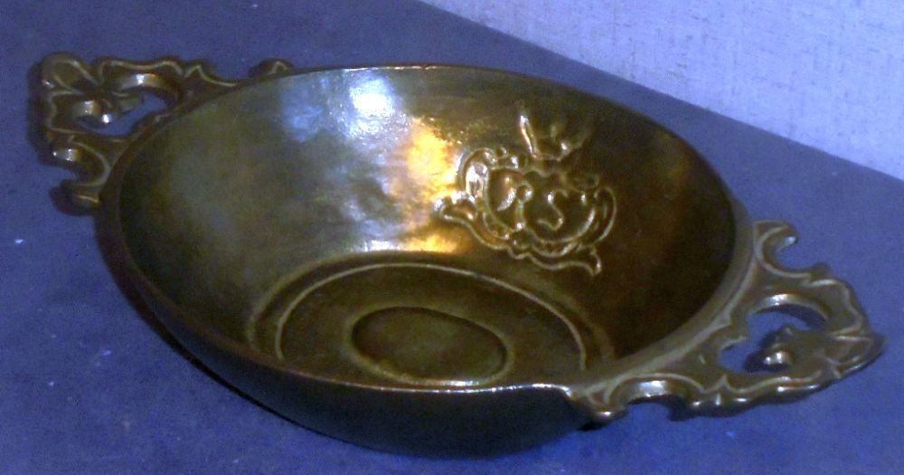 Italy hand made brass small wash basin Gatco