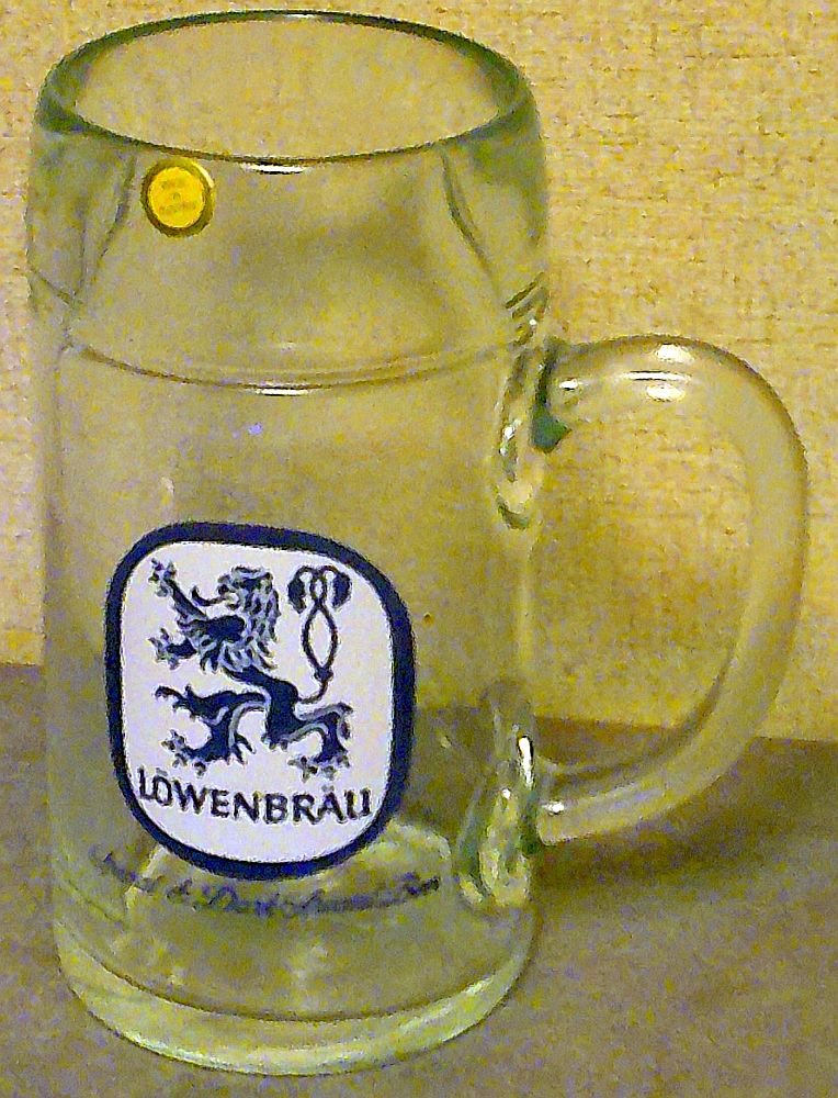 Lowenbrau tankard mug Austria