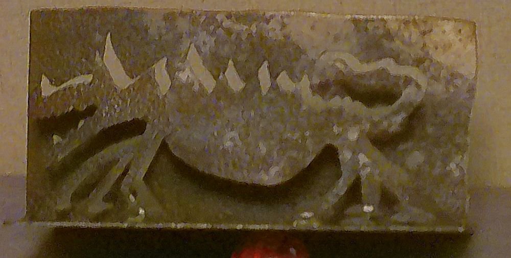 Iron Plate Dragon Letter Holder