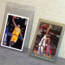 Two Kobe Bryant Rookie Cards