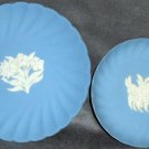 Wedgwood Jasperware scallop design plates