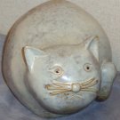 Ceramic Cat Figurine Sculpture