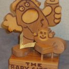 Wood Sculpture The Babysitter Don Mars