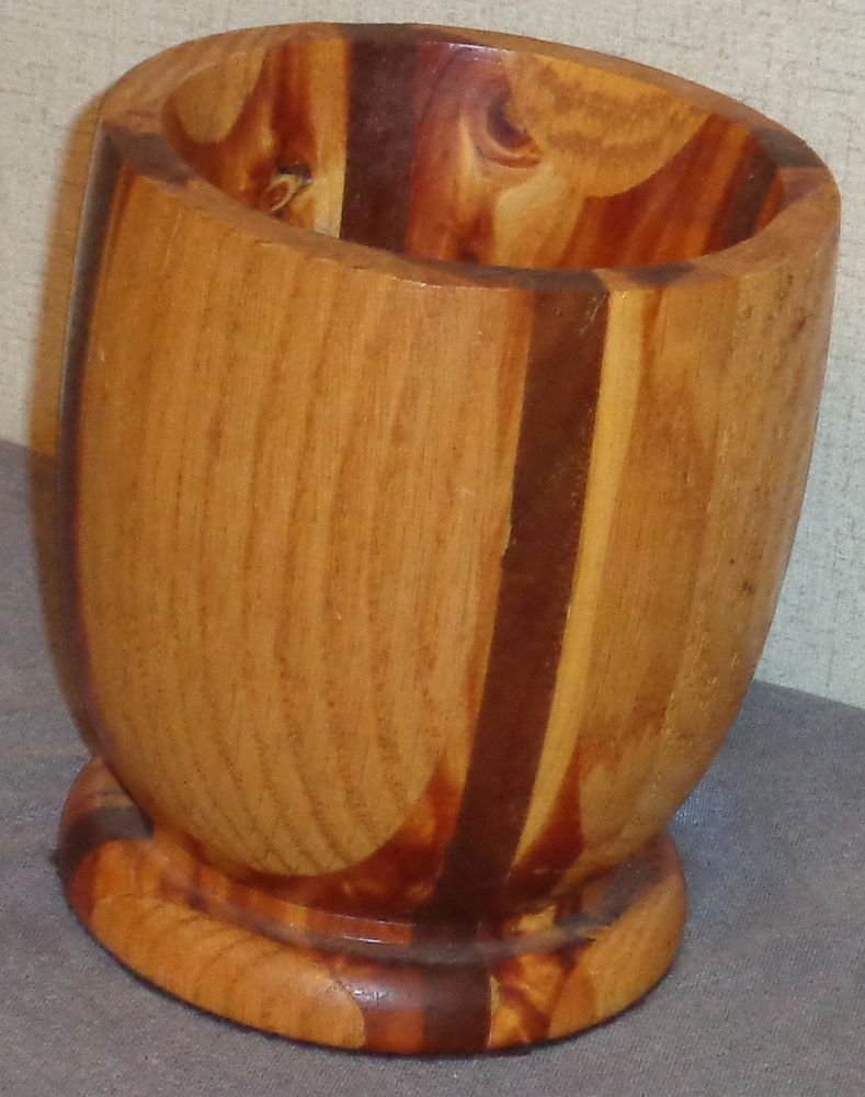 Large Wooden Cup