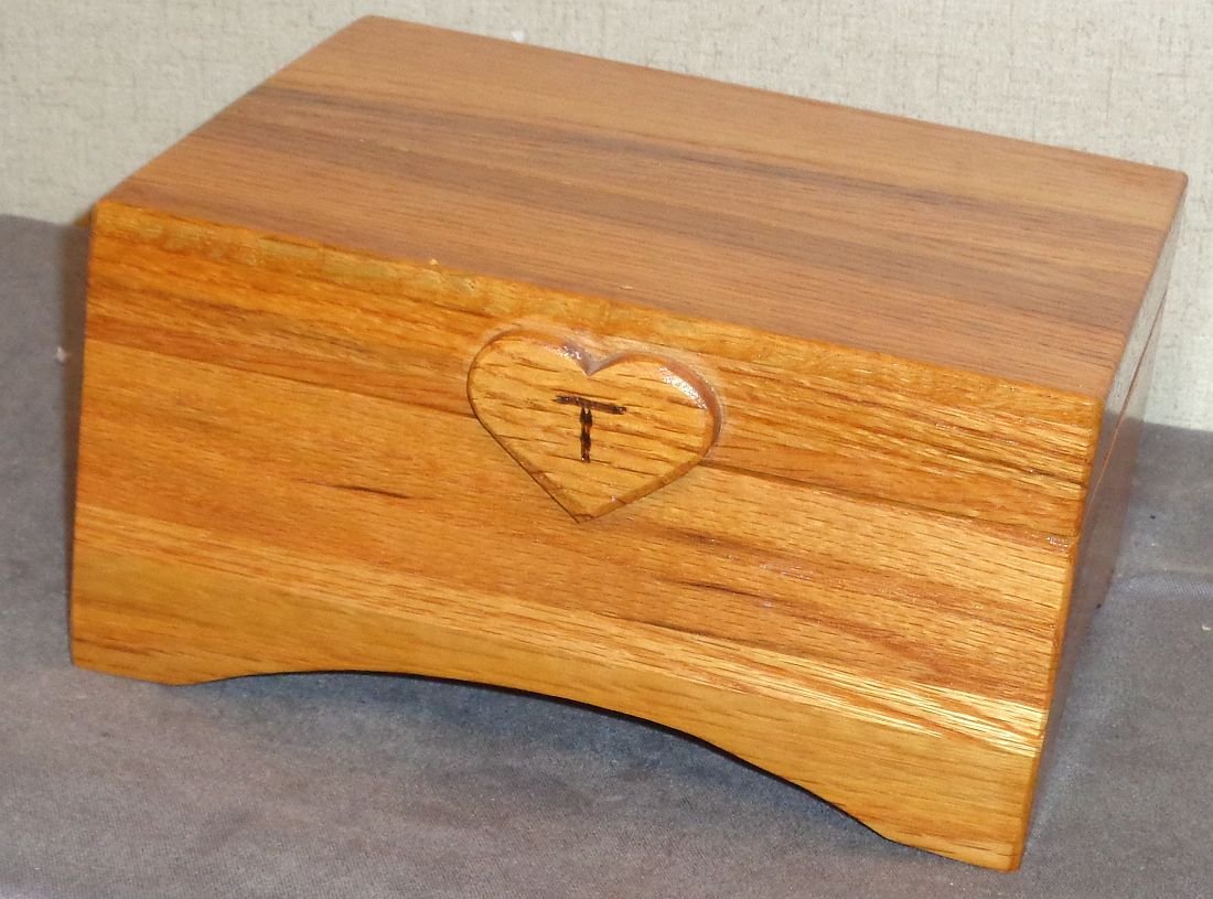 Hand crafted Wood Trinket/Jewelry Box