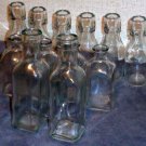 Twelve Apothecary or Storage Bottles