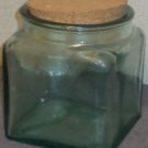 Heavy Storage Jar With Cork Cap