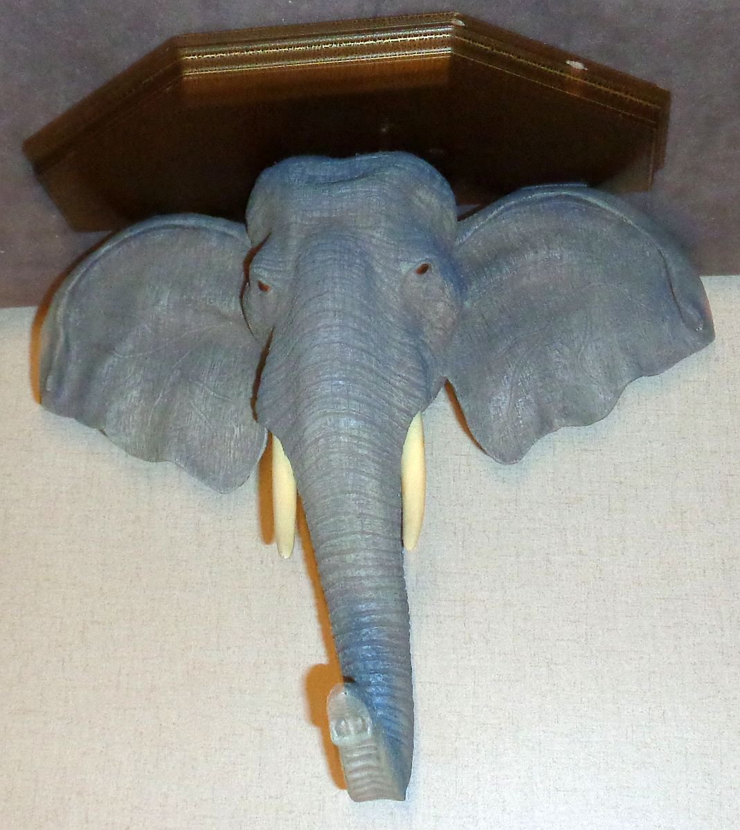 Elephant Head Decorative Shelf