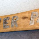 Woodcraft Sign Wipe Your Paws